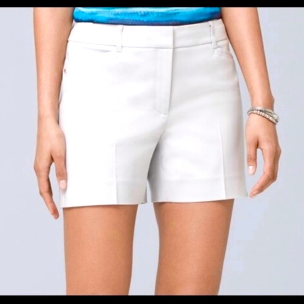 White House Black Market White Shorts